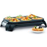 Tefal Crep'party Inox & Design - Pannekoekenplaat - 6 personen