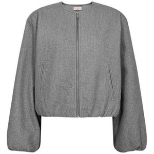 Freequent - FQYANNA-JACKET - Jas - Grijs