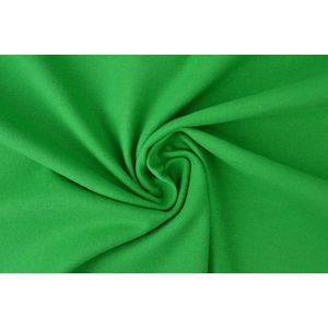 50 meter molton stof - Groen - 100% katoen - Molton stof op rol