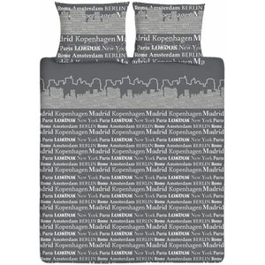 Ten Cate - Skyline - Dekbedovertrek - 140 x 200 - Taupe