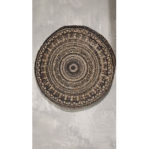 Jute wand mandala L R50 cm