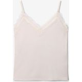 Sissy-Boy - Singlet - Wit - Met Kant