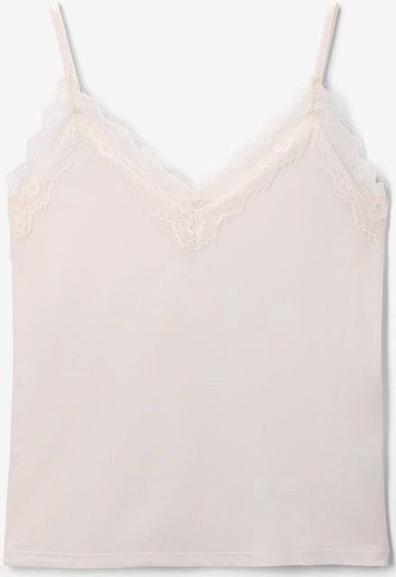 Sissy-Boy - Singlet - Wit - Met Kant