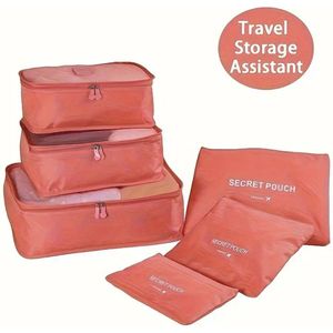 Bovista Koffer Organizer Set - Packing Cubes - Compressie - Travel - Compression - Set - Groen