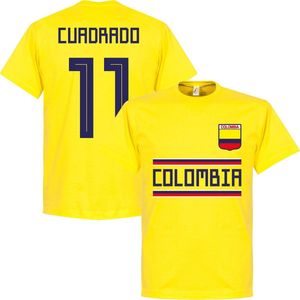 Colombia Cuadrado 11 Team T-Shirt - Geel - L
