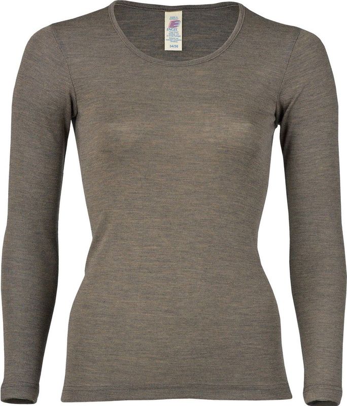 Engel Natur - Thermoshirt - Zwart - Zijde en Merino Wol
