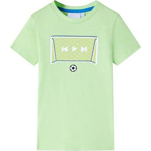 vidaXL - Kindershirt - 140 - limoengroen