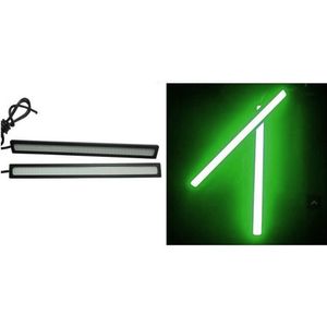 17CM LED - DRL - Groen - 12 volt