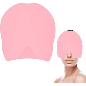 Migraine Masker - Hoofdpijn Muts - Directe Verlichting - Roze