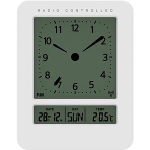 Lexium Wekkerradio Op Netstroom - Klokradio - Wekkerradio - Klokradio Met Wekker - Wekkerradio Dab - Wekker Dab Radio