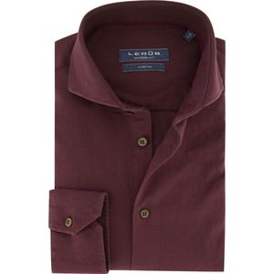 Ledub business overhemd bordeaux