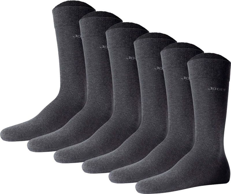 JOOP! - Premium Essential - Huissokken - Set van 6 - Biologisch Katoen