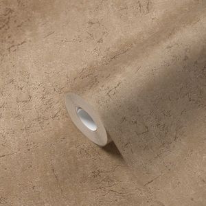 KLEI STRUCTUUR BEHANG | Industrieel - bruin beige - A.S. Création Desert Lodge