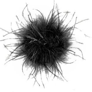Broche met veren tiara polsmanchetten - wollige struisvogelveer bloem boeket for dames, carnaval cosplay party .