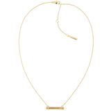 Calvin Klein CJ35000015 Ketting - Fantasie - Sieraad - Staal - Goudkleurig - 3 mm breed