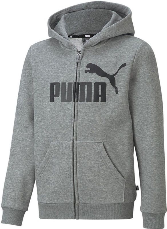 Puma Ess Big Logo Sweatshirt Met Rits