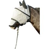 Fly mask with nostril protection and velcro