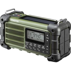 QPFO® Noodradio met Dynamo en Zonnepaneel - Crank Radio met Powerbank en Zaklamp - AM/FM/NOAA Survival Radio