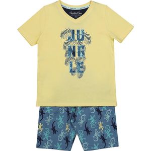 Charlie Choe pyjama jongens - geel - E39056-42 - maat 110-116