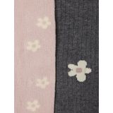 Maillots - Roze - Set van 2 - Met Bloemen - Zacht Tricot