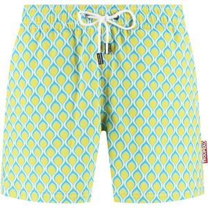 Geel Blauwe zwembroek | Oasis | Animaux Troupeau