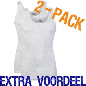 Beeren heren hemd | MAAT XXL | 2-pack | grijs melee