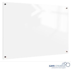 Whiteboard Glas Solid Transparent 120x240 cm | Transparent whiteboard van glas | Doorzichtig whiteboard