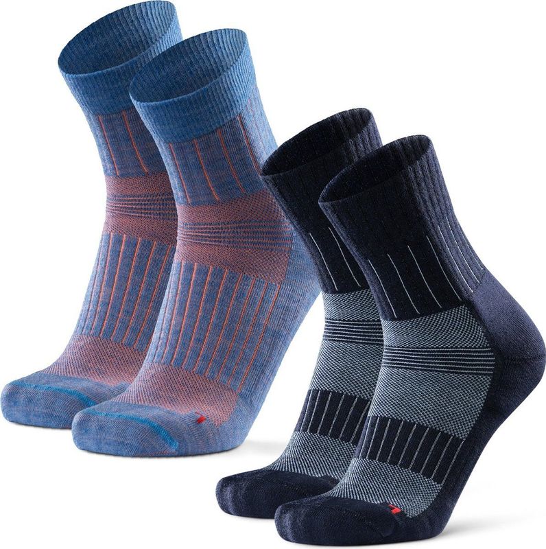 DANISH ENDURANCE - Premium Hardloopsokken - Meerkleurig - 2 paar