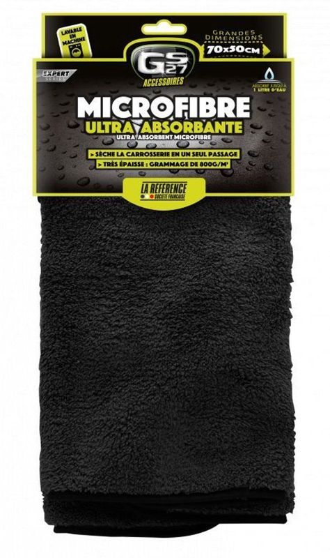 GS27 - Ultra Absorberende Microvezel - XXL-formaat - 70 cm x 50 cm - 800 g/m²