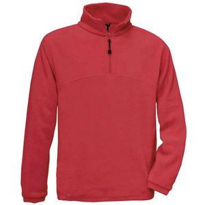 Pullover/Cardigan Unisex XS B&C Lange mouw Red 100% Polyester