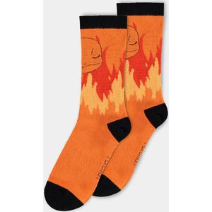 Pokémon Pikachu Charmander Gengar sokken Unisex Sokken - meerkleurig - EU 39-42