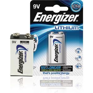 Energizer Ultimate Lithium 9V e-block MN1604 Batterij