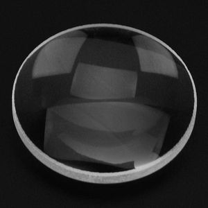 Green Glow - Dubbele bolle lens met 100 mm brandpuntsafstand voor natuurkunde klassen