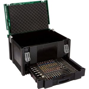 HIKOKI - HSC Koffersysteem - Groen - 100 Stuks Accessoires - 295x395x250 mm
