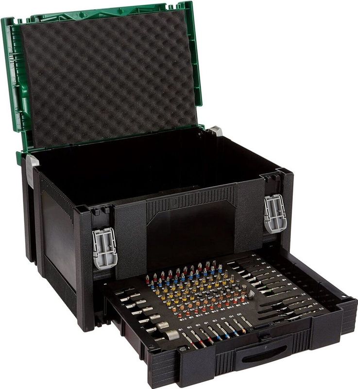 HIKOKI - HSC Koffersysteem - Groen - 100 Stuks Accessoires - 295x395x250 mm