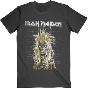 Iron Maiden - Eddie 40th Anniversary Heren T-shirt - S - Zwart