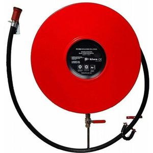 Brandslanghaspel RH Brandbeveiliging 25 meter 19 mm - brandhaspel - brandslang - haspel - 3/4"" - haspelslang - KIWA - CE - EN671-1