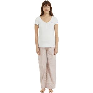 Before and After - 2-delige Pyjamaset - Rouge - Katoen