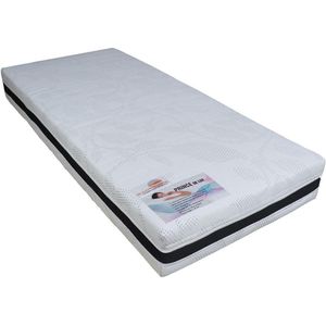 Slaaploods.nl Prince de Luxe® - 70x190 cm - Pocketvering Matras met Koudschuim - Hard - 25 cm dik