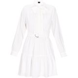 DreiMaster Klassik Blousejurk 'Classic Look'  wit