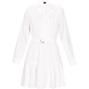 DreiMaster Klassik Blousejurk 'Classic Look'  wit