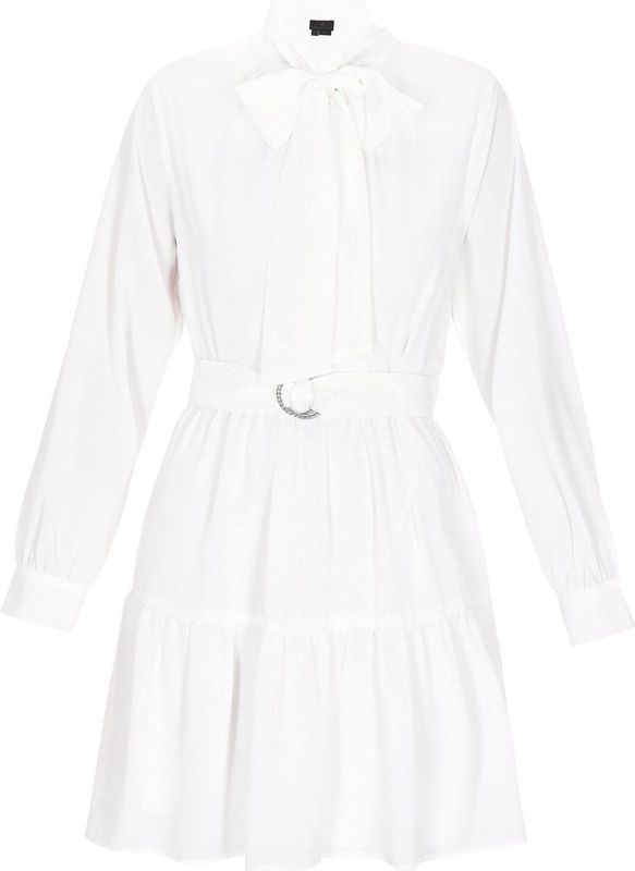 DreiMaster Klassik Blousejurk 'Classic Look'  wit