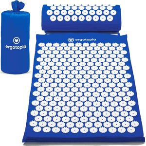 ERGOTOPIA® Shakti Mat - Shakti - Spijkermat Set met Spijkerkussen - Shakti Mat Met Kussen - Shakti Mat Acupressuur Mat - Shakti Mat Original - Shakti Mat - Acupressuur Mat - Shakti Mat Set
