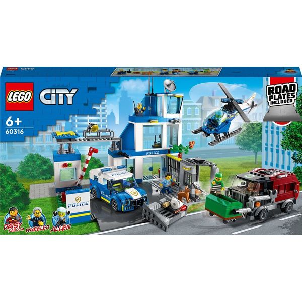 leiderschap Slijm rechtdoor Lego city politiebureau - 7498 - speelgoed online kopen | De laagste prijs!  | beslist.nl