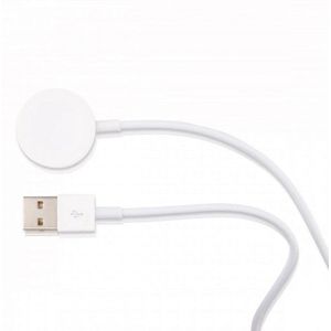 Oplaadkabel geschikt voor Apple Watch Series 1 / 2 / 3 / 4 / 5 / 6 / 7 / 8 / SE - USB-kabel - 1.00 meter - Wit