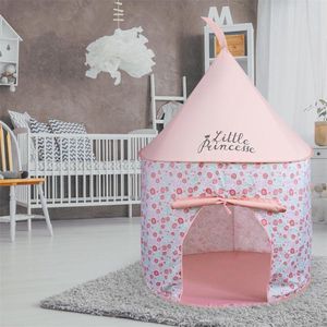 Speeltent Meisjes ''Little Princess'' - Princess Tent - Kinder Speeltent - Roos - Meisjeskamer - Deco - Pop-up Tent
