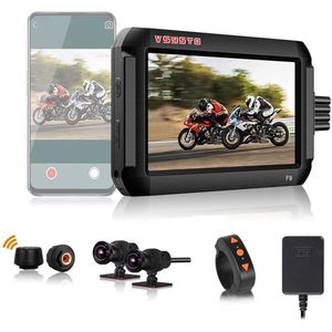 Motorfiets Dashcam - Waterdicht - Nachtzicht - G-Sensor - Veiligheid op de Weg