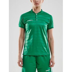 Craft Pro Control Button Jersey W 1906696 - Team Green/White - XL