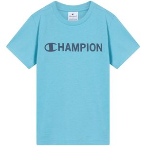 Champion - Authentic Athletic Apparel - Shirt - Marine/Azuur - Halve Mouw