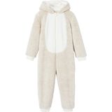 Kerstpyjamapak - Gemêleerd Beige - Uil - Meisjes